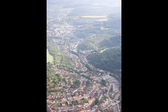 Ottange dans le département Moselle, France d'en haut