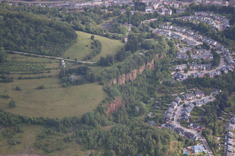 Ottange dans le département Moselle, France vue d'en haut