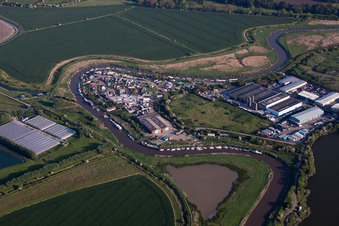 Great Stonar dans le département Angleterre, Grande Bretagne d'en haut