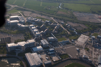 Vue d'oiseau de Great Stonar dans le département Angleterre, Grande Bretagne