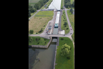 Kœnigsmacker dans le département Moselle, France hors des airs