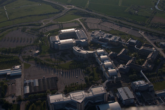 Great Stonar dans le département Angleterre, Grande Bretagne vu d'un drone