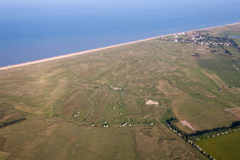Vue aérienne de Great Stonar dans le département Angleterre, Grande Bretagne