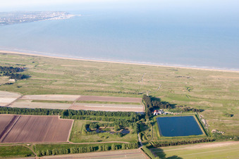 Great Stonar dans le département Angleterre, Grande Bretagne vue d'en haut
