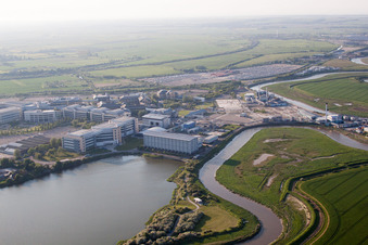 Great Stonar dans le département Angleterre, Grande Bretagne vue du ciel