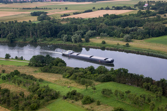Berg-sur-Moselle dans le département Moselle, France hors des airs