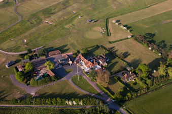 Vue oblique de Sandwich dans le département Angleterre, Grande Bretagne
