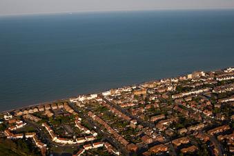 Deal dans le département Angleterre, Grande Bretagne depuis l'avion