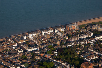 Deal dans le département Angleterre, Grande Bretagne depuis l'avion