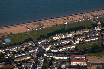 Deal dans le département Angleterre, Grande Bretagne vu d'un drone