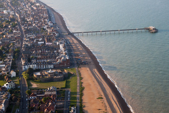 Deal dans le département Angleterre, Grande Bretagne depuis l'avion