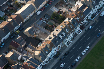 Image drone de Deal dans le département Angleterre, Grande Bretagne