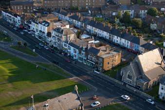 Deal dans le département Angleterre, Grande Bretagne vue d'en haut