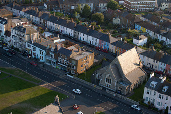 Deal dans le département Angleterre, Grande Bretagne depuis l'avion