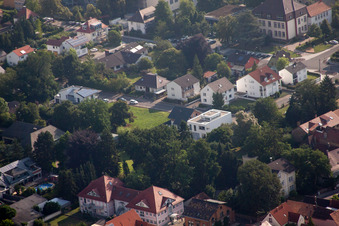 Vue aérienne de Rue Eichendorff à Kandel dans le département Rhénanie-Palatinat, Allemagne
