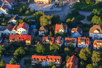 Bismarckstr à Kandel dans le département Rhénanie-Palatinat, Allemagne hors des airs