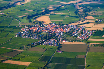 Quartier Mörzheim in Landau in der Pfalz dans le département Rhénanie-Palatinat, Allemagne vue d'en haut