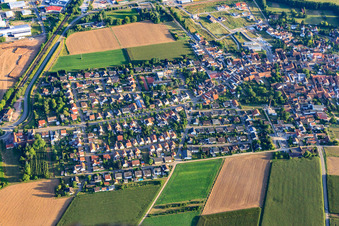 Photographie aérienne de Vue du village depuis le nord à Rohrbach dans le département Rhénanie-Palatinat, Allemagne