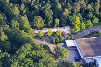 Meubles Gilb à Herxheim bei Landau dans le département Rhénanie-Palatinat, Allemagne hors des airs