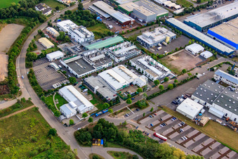Photographie aérienne de APL Automotive Testing Technology Landau GmbH à Landau in der Pfalz dans le département Rhénanie-Palatinat, Allemagne