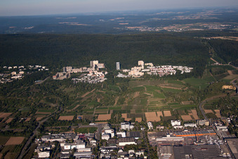 Photographie aérienne de Boxberg/Emmertsgrund à le quartier Emmertsgrund in Heidelberg dans le département Bade-Wurtemberg, Allemagne