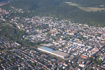 Enregistrement par drone de Quartier Rohrbach in Heidelberg dans le département Bade-Wurtemberg, Allemagne