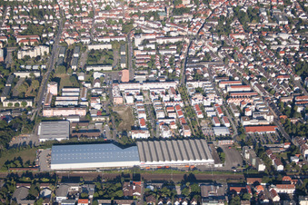 Quartier Rohrbach in Heidelberg dans le département Bade-Wurtemberg, Allemagne vu d'un drone