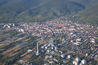 Vue aérienne de Quartier Klausenpfad-Süd in Heidelberg dans le département Bade-Wurtemberg, Allemagne