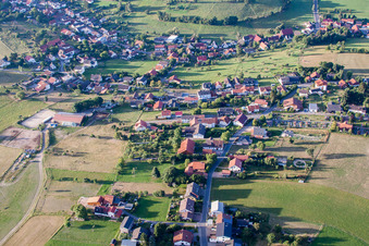 Vue oblique de Quartier Würzberg in Michelstadt dans le département Hesse, Allemagne