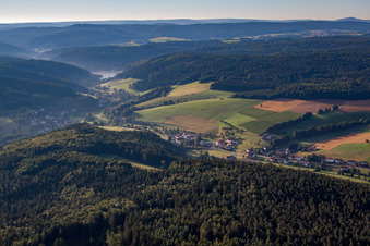 Photographie aérienne de Quartier Hüttenthal in Mossautal dans le département Hesse, Allemagne
