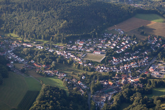 Image drone de Quartier Affolterbach in Wald-Michelbach dans le département Hesse, Allemagne