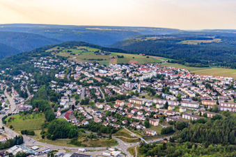 Vue aérienne de Quartier de Heumaden à Calw dans le département Bade-Wurtemberg, Allemagne