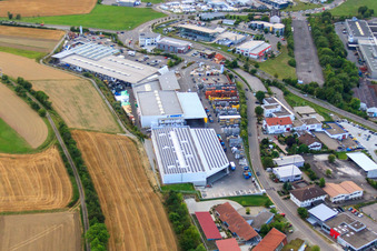 Kömpf Construction Center GmbH à Calw dans le département Bade-Wurtemberg, Allemagne d'en haut