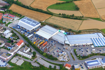 Kömpf Construction Center GmbH à Calw dans le département Bade-Wurtemberg, Allemagne d'un drone