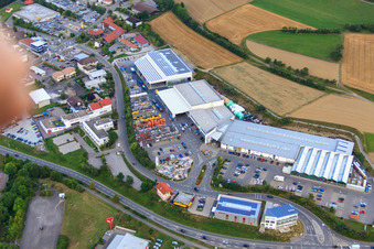 Photographie aérienne de Kömpf Construction Center GmbH à Calw dans le département Bade-Wurtemberg, Allemagne