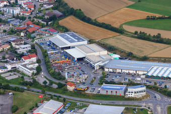 Kömpf Construction Center GmbH à Calw dans le département Bade-Wurtemberg, Allemagne d'en haut