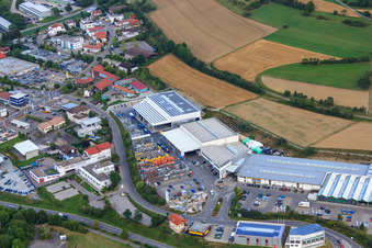 Kömpf Construction Center GmbH à Calw dans le département Bade-Wurtemberg, Allemagne hors des airs