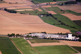 Photographie aérienne de Mühlackerstraße, entreprise Kömpf à le quartier Darmsheim in Sindelfingen dans le département Bade-Wurtemberg, Allemagne