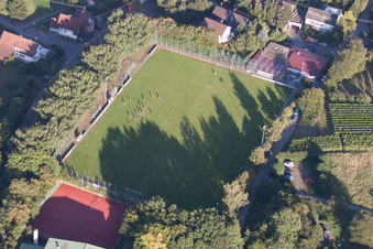 École de sport de Bade-Sud à le quartier Steinbach in Baden-Baden dans le département Bade-Wurtemberg, Allemagne depuis l'avion