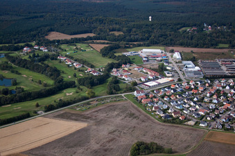 Photographie aérienne de Club de golf de Baden-Baden Soufflenheim à Soufflenheim dans le département Bas Rhin, France