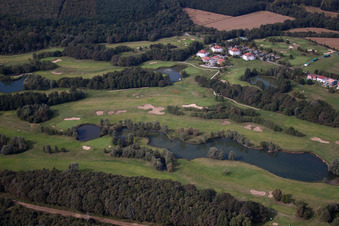 Image drone de Club de golf de Baden-Baden Soufflenheim à Soufflenheim dans le département Bas Rhin, France