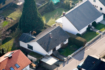 Image drone de Rue Zeppelin à Kandel dans le département Rhénanie-Palatinat, Allemagne