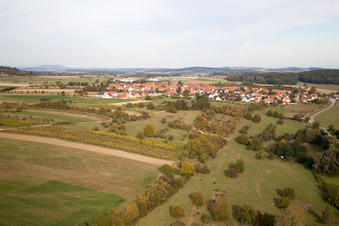 Photographie aérienne de Imbsheim dans le département Bas Rhin, France