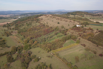 Vue aérienne de Griesbach-le-Bastberg dans le département Bas Rhin, France