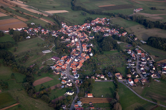Griesbach dans le département Bas Rhin, France vue d'en haut