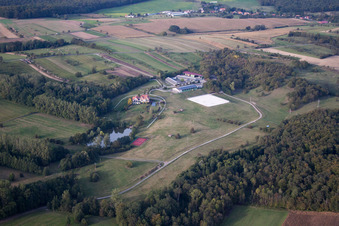 Griesbach dans le département Bas Rhin, France d'un drone