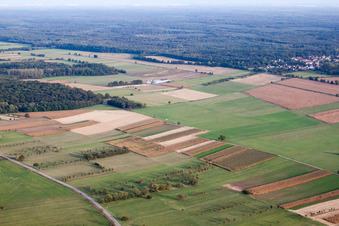 Enregistrement par drone de Dieffenbach-lès-Wœrth dans le département Bas Rhin, France
