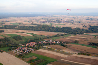 Image drone de Ingolsheim dans le département Bas Rhin, France