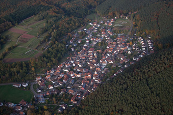 Vorderweidenthal dans le département Rhénanie-Palatinat, Allemagne vue du ciel
