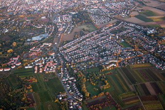 Vue aérienne de Landau Sud-Ouest à Landau in der Pfalz dans le département Rhénanie-Palatinat, Allemagne